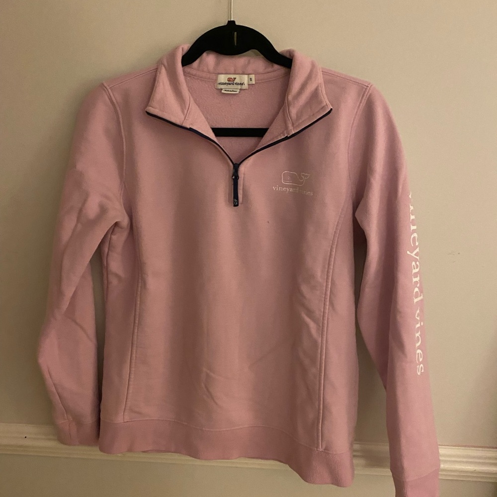 Lilac Vineyard Vines Quarter Zip
